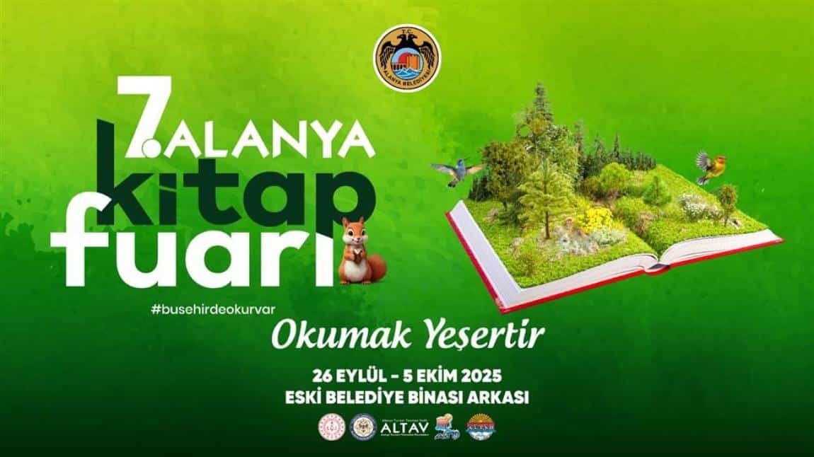 Okulumuz  7. Alanya Kitap Fuarına Gezi Düzenledi